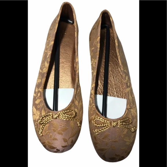DANIEL GREEN Calista Rose Floral Ballerina Flats 7 - Picture 1 of 8